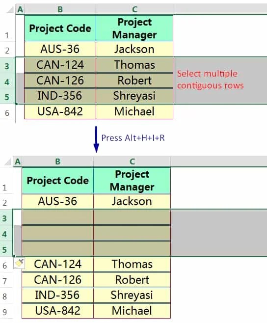 04 Ways How to Insert Multiple Rows/Columns/Cells in Excel? KING OF