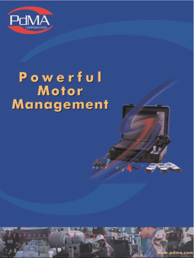 PDMA MCEmaxOff & ON Line Motor Test Advance Siam Tech Co., Ltd.