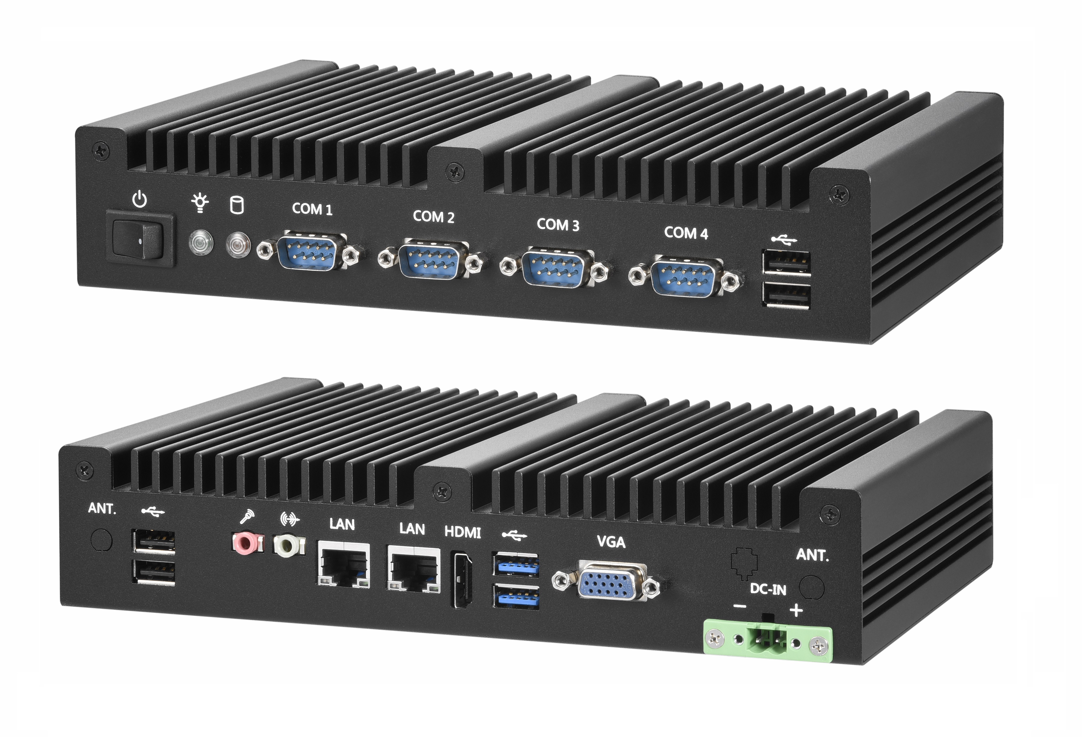 Fanless Industrial Computer Fanless Box PC AdvanIPC