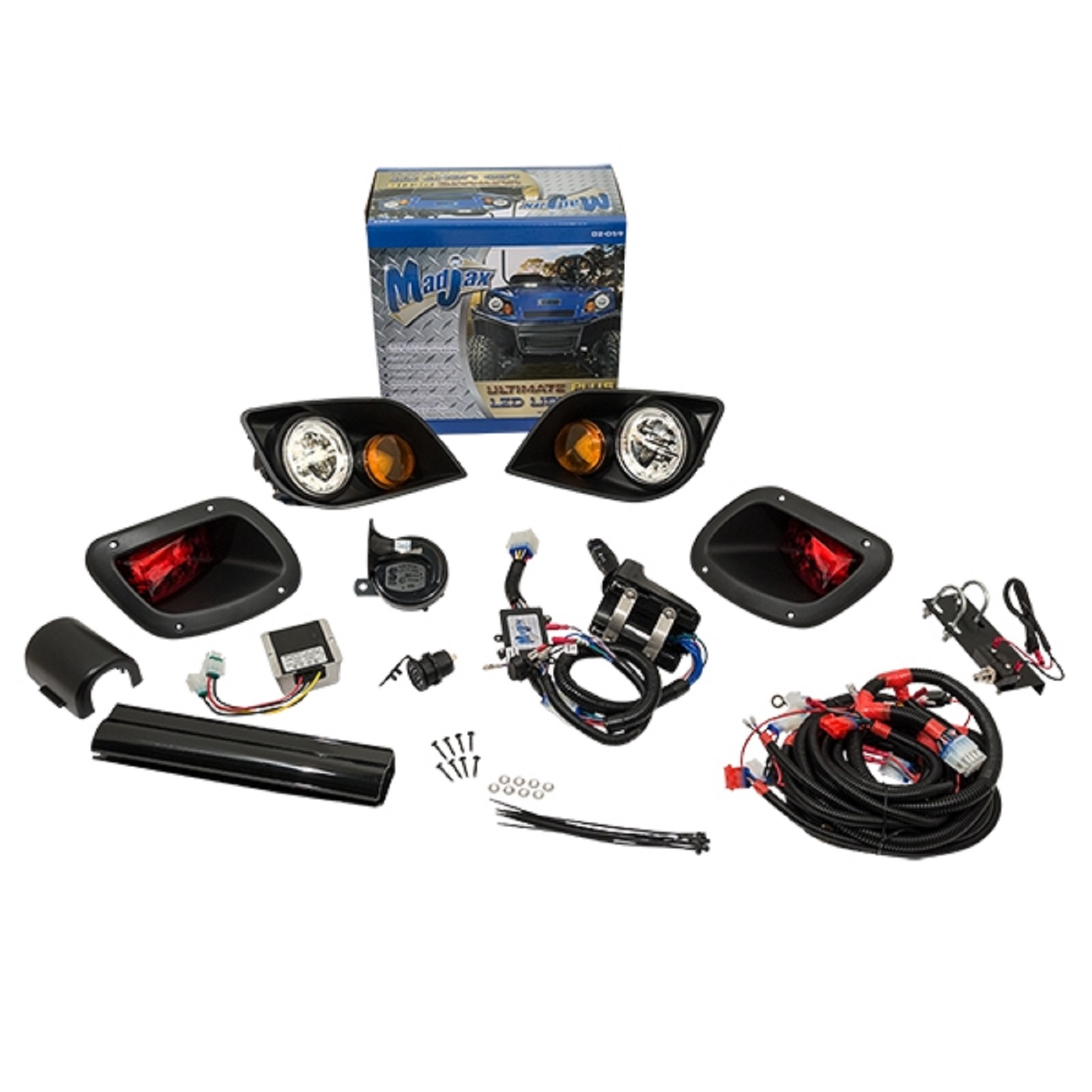 Madjax EZGO Express S4 Golf Cart 2015Up LED Ultimate Light Kit Plus