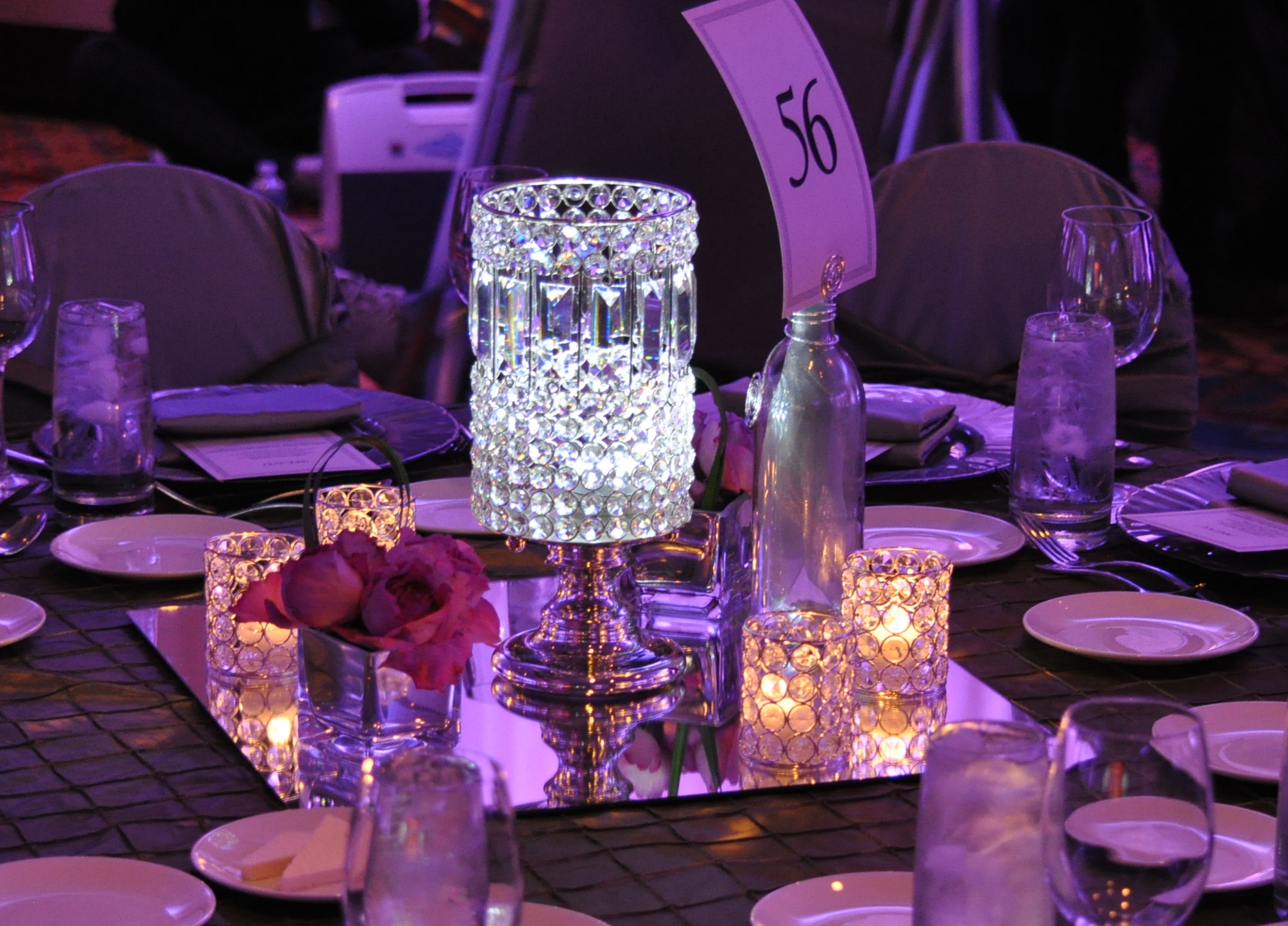 CRYSTAL CANDLE HOLDER Advantage Destination and Meeting Services