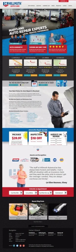 Hillmuth Certified Automotive - Advantage Internet Marketing
