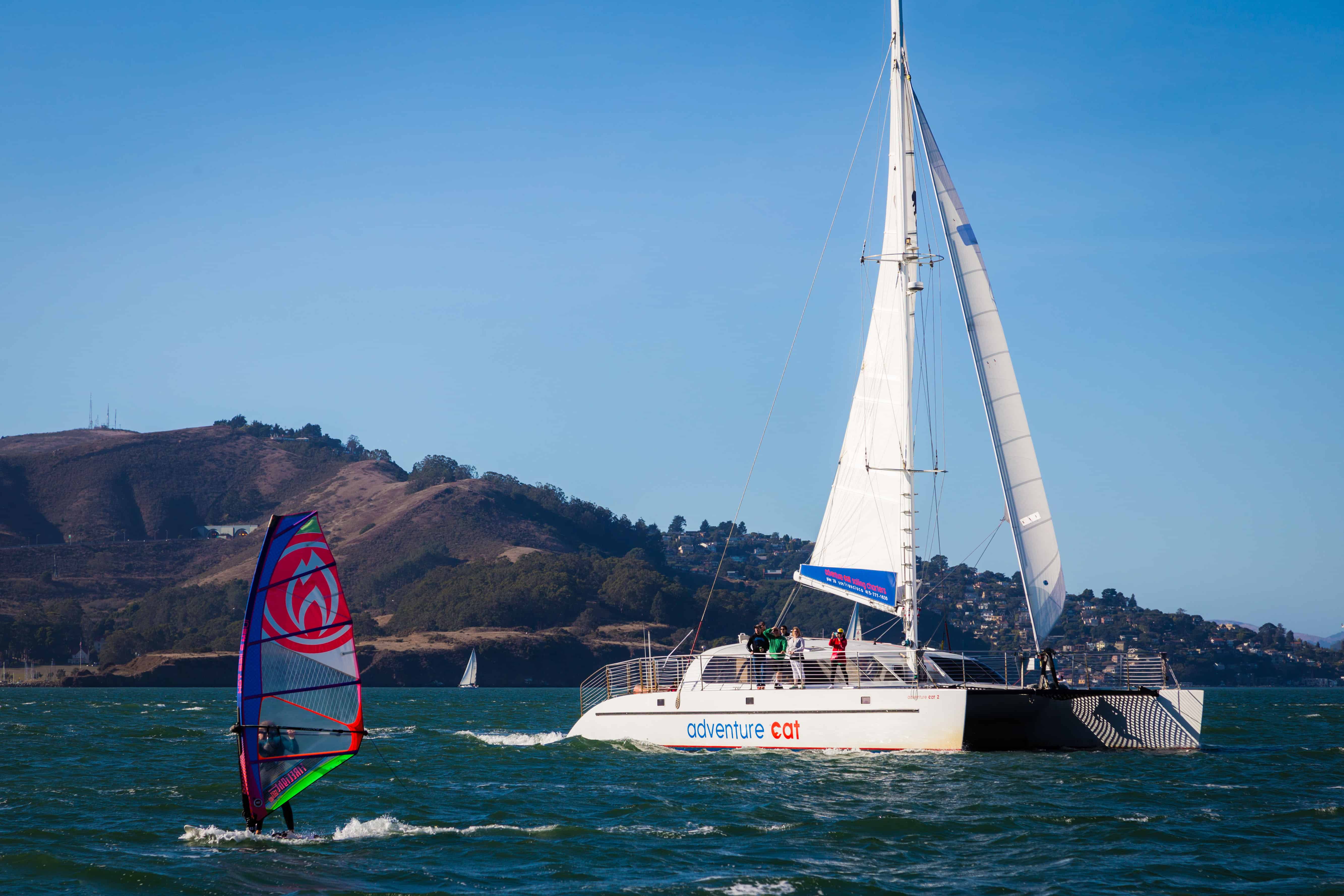 San Francisco bay cruise » Adventure Cat Sailing Charters