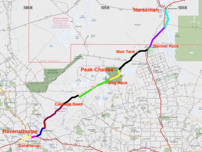 Dunns Rock Nc Map Dunns Track Adventures