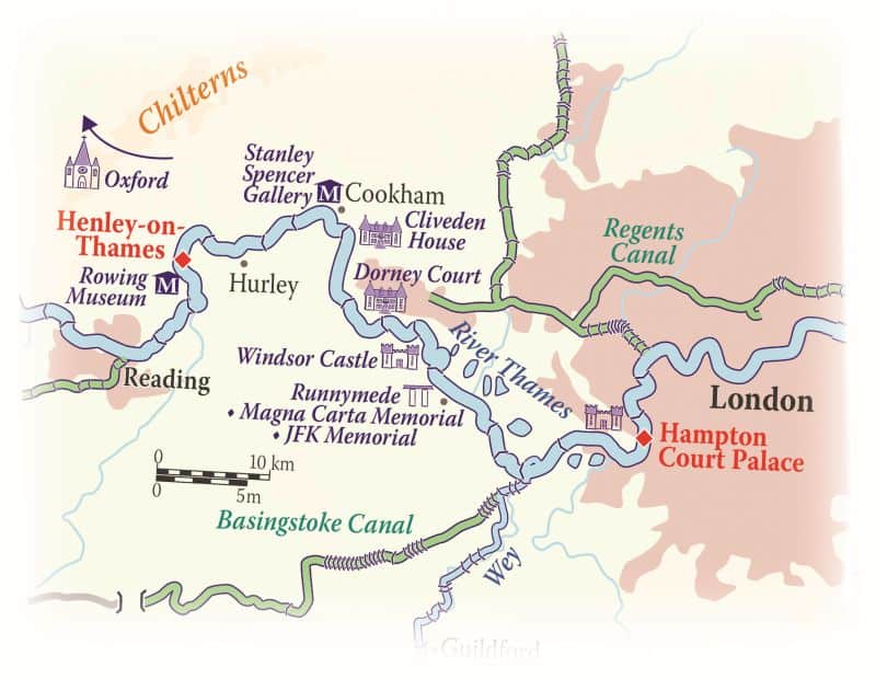 Classic England River Thames Cruise AdventureSmith Explorations