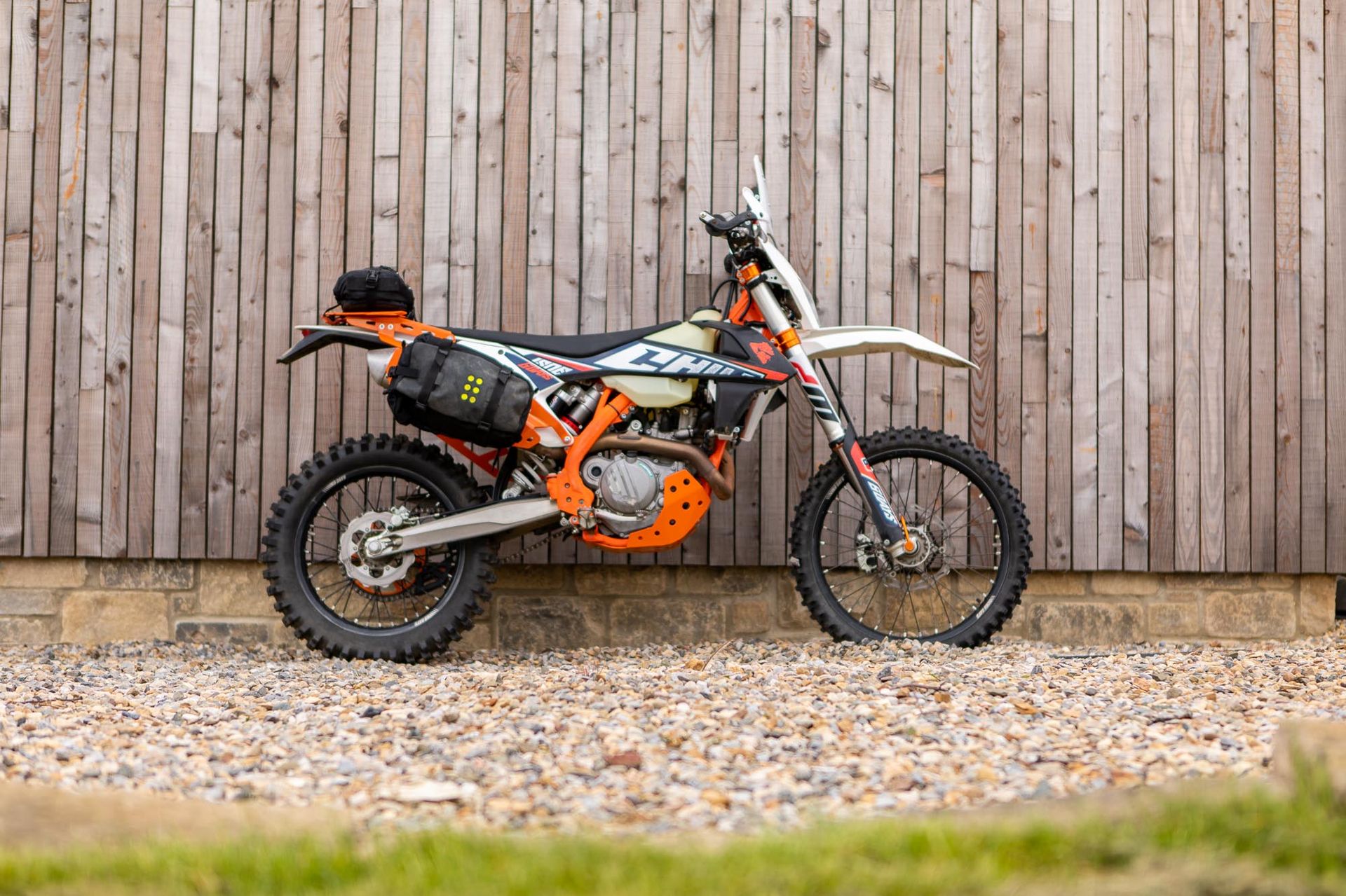 Adventure Spec KTM 500 Top Rack Luggage
