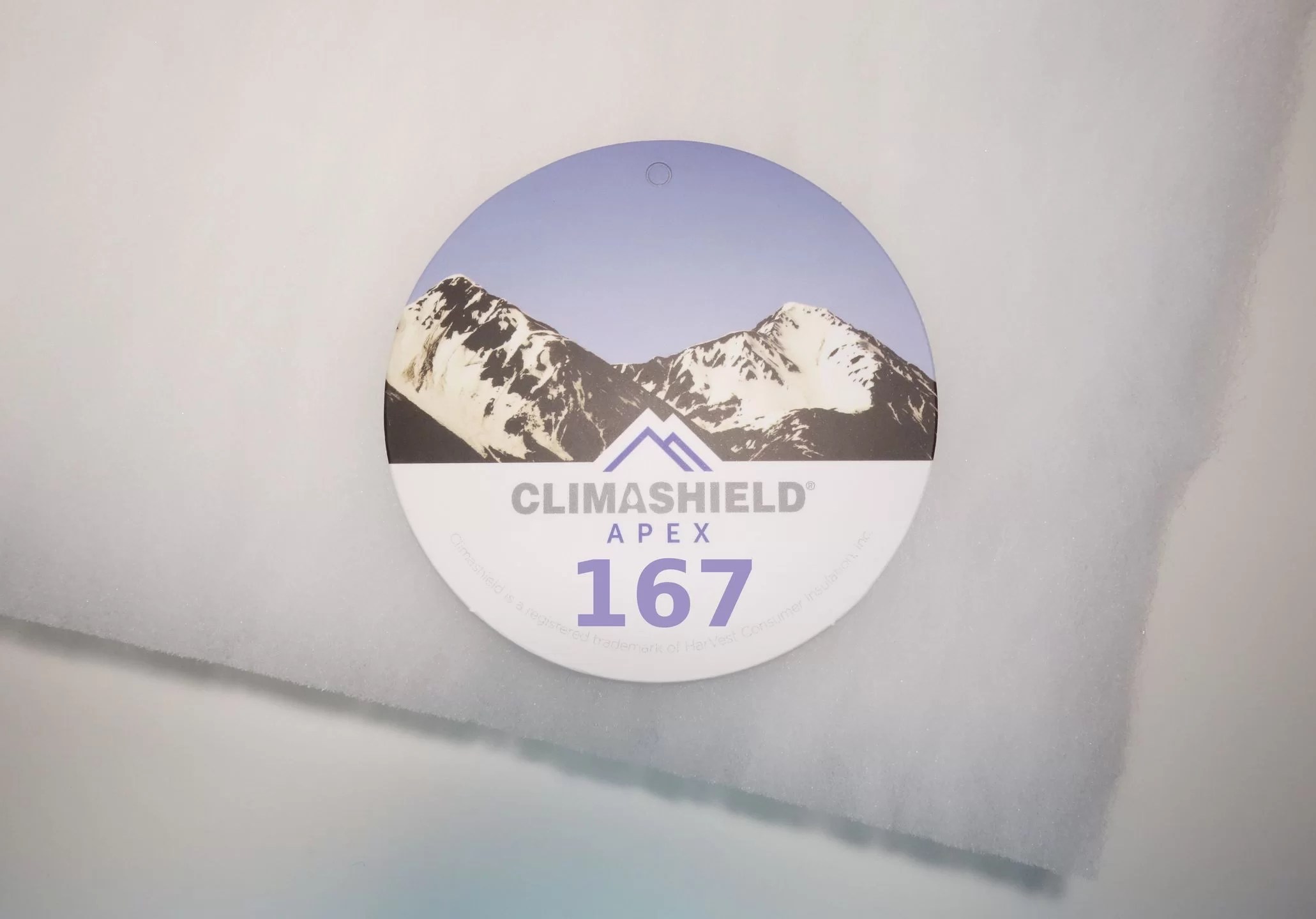 Climashield apex 167 by 10cm increments Adventurexpert