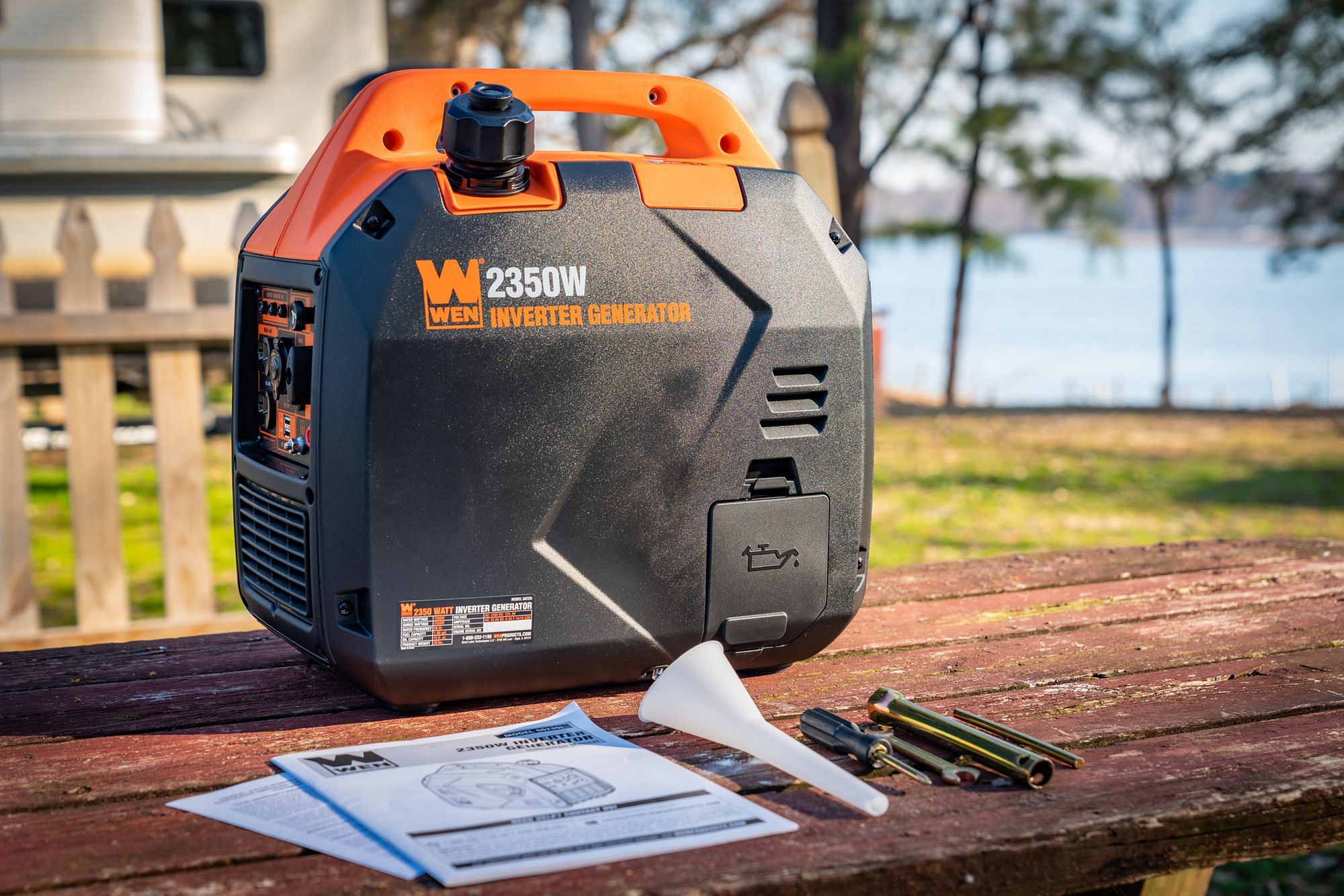 WEN 56235i Generator Unboxing and Break In Adventurous Way