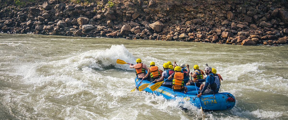 River Rafting in Rishikesh Price, Timing & Booking