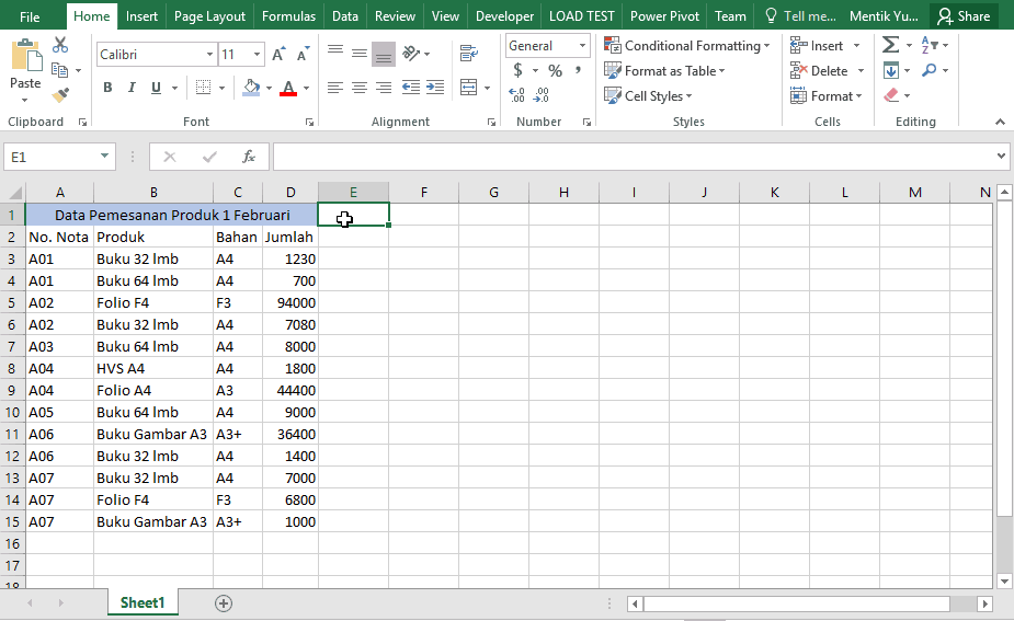 Pengertian, Cara Membuat, & Menggunakan Pivot Table di Excel + Contoh