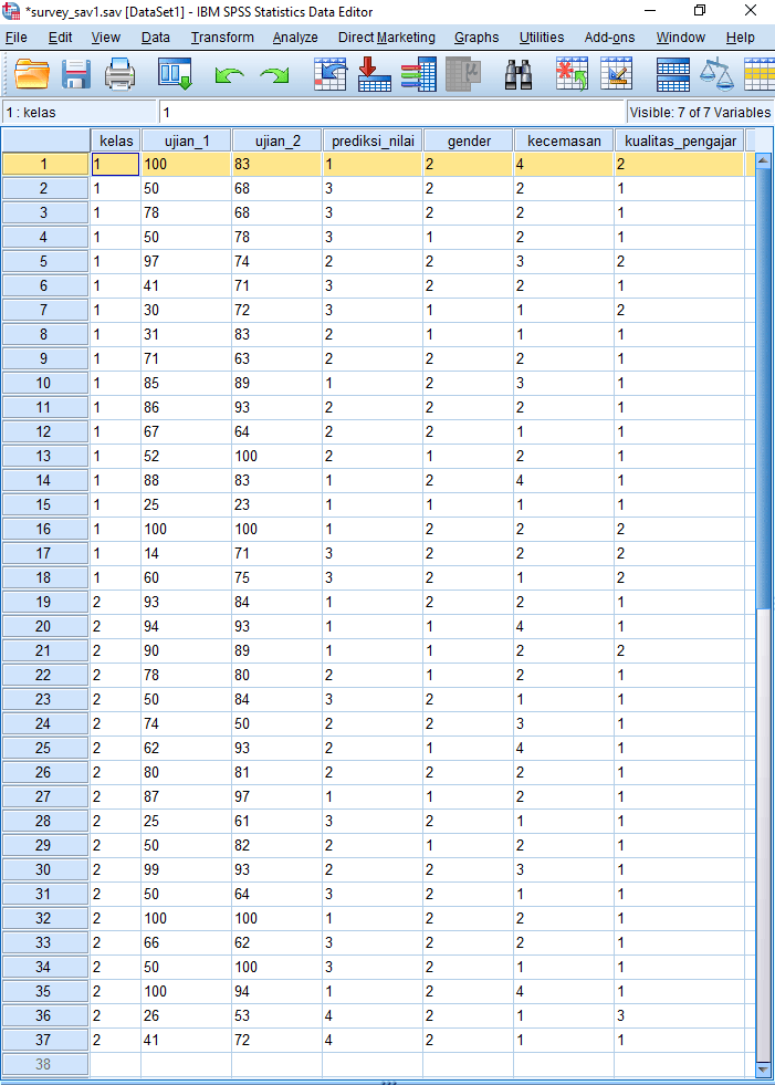 Cara Mengolah Data Kuesioner Dengan Spss & Contohnya