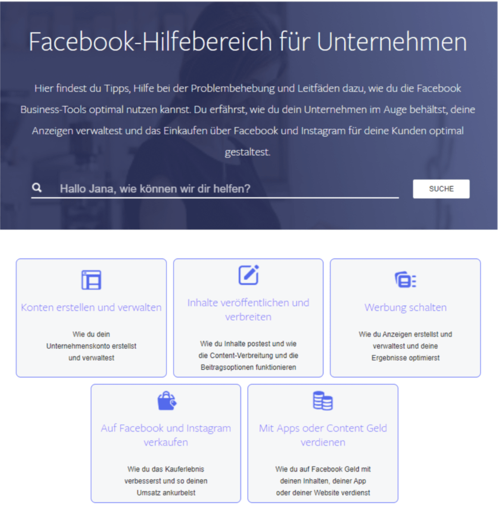 Wie Sie den Facebook Ads Support schnell erreichen