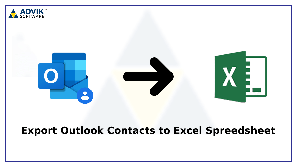How to Export Outlook Contacts to Excel Spreedsheet?