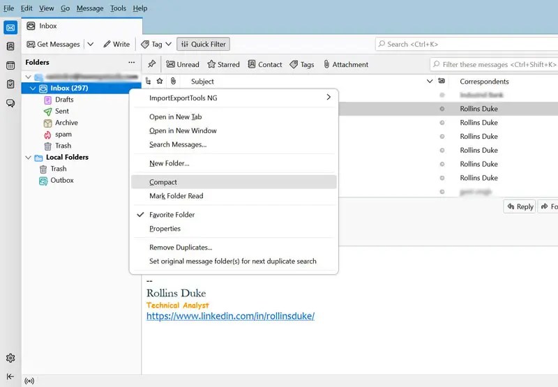 How to Compress Thunderbird Emails to Zip File in 2024?