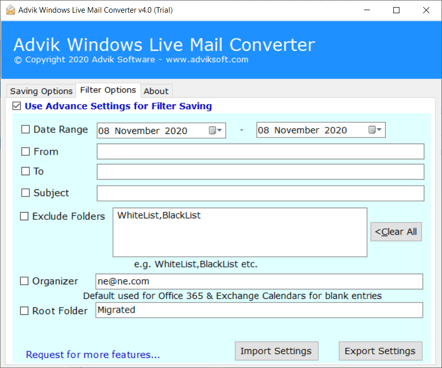 Windows Live Mail Converter to Export Emails in 20+ Formats