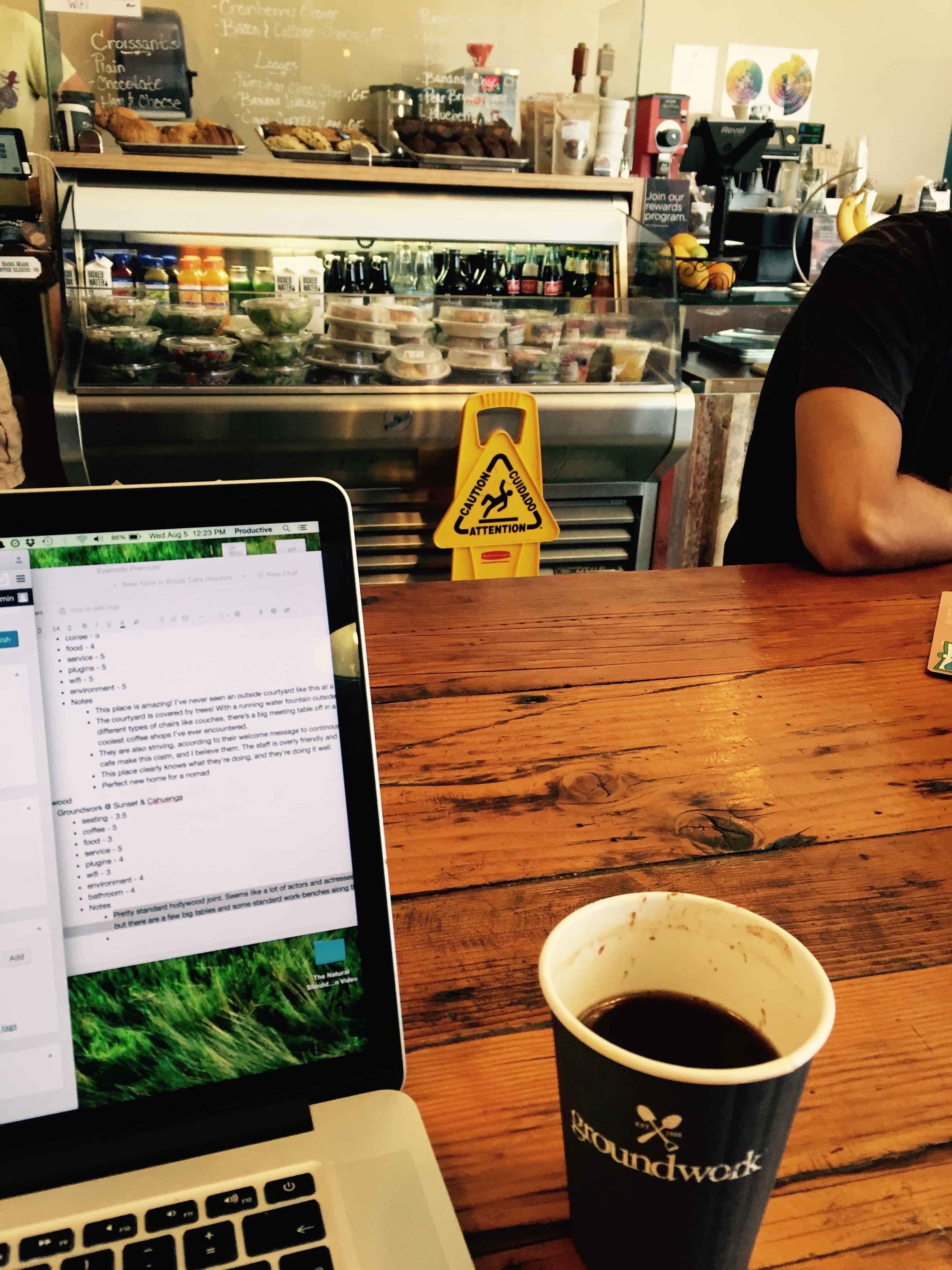 Nomad Cafe Review Groundwork Coffee North Hollywood