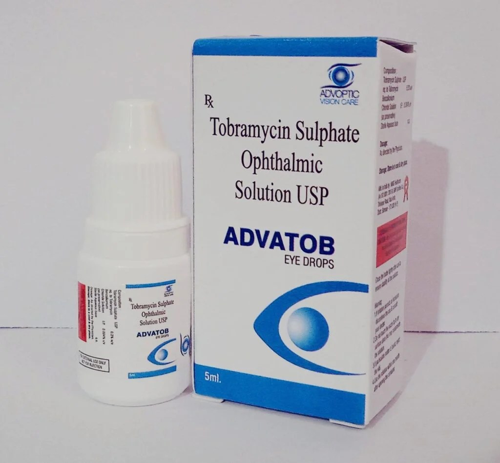 Tobramycin Eye Drops Advoptic Vision Care