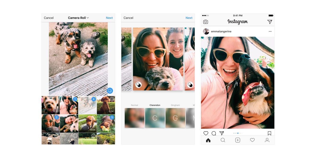 Instagram Posts With Multiple Photos, Videos Can Now Be