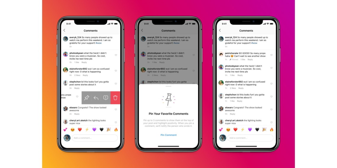 Instagram How to Pin Comments on Your Posts