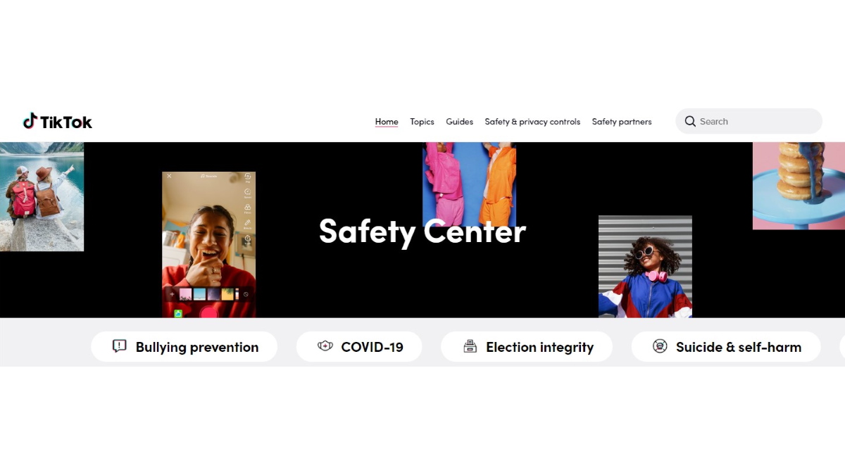 TikTok Rolls Out New Safety Center
