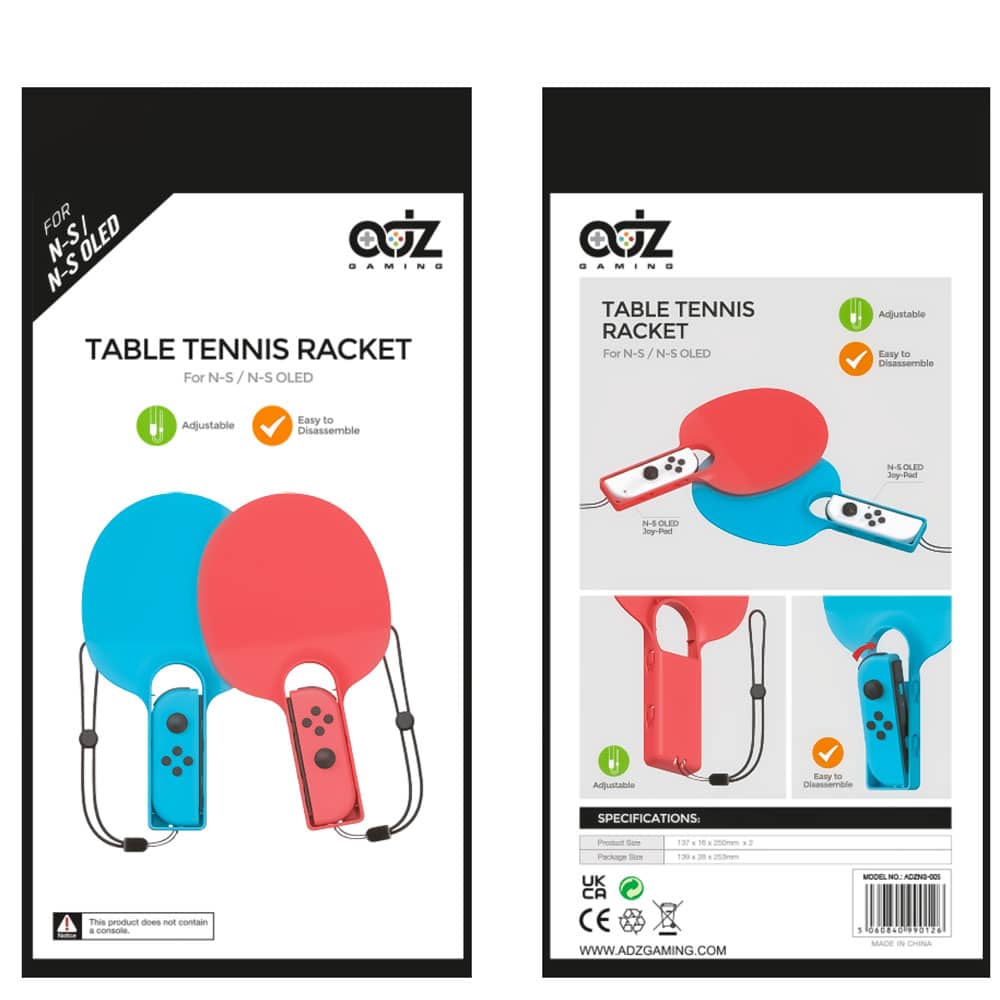 Switch Table Tennis Racket for Mario Tennis Aces ADZ Gaming