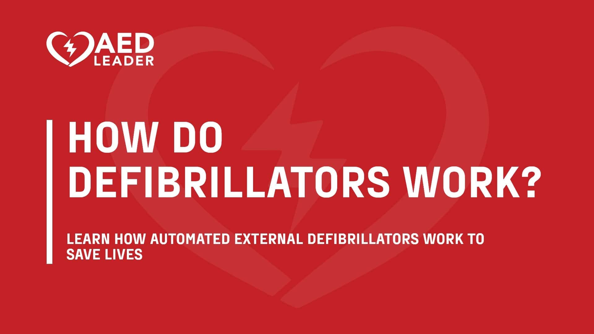 How Defibrillators Work to Save Lives In Emergencies