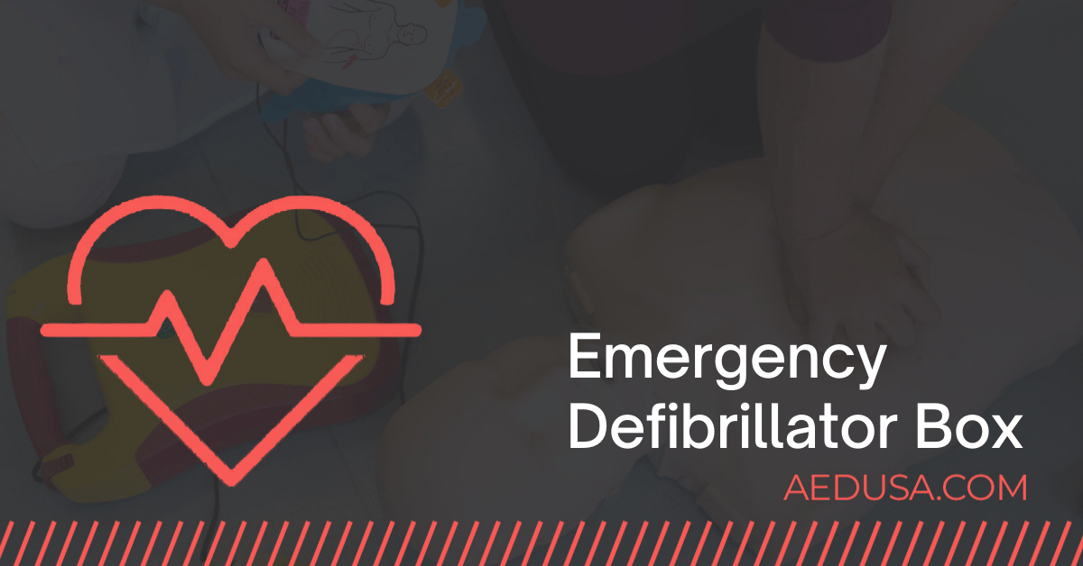 Emergency Defibrillator Box