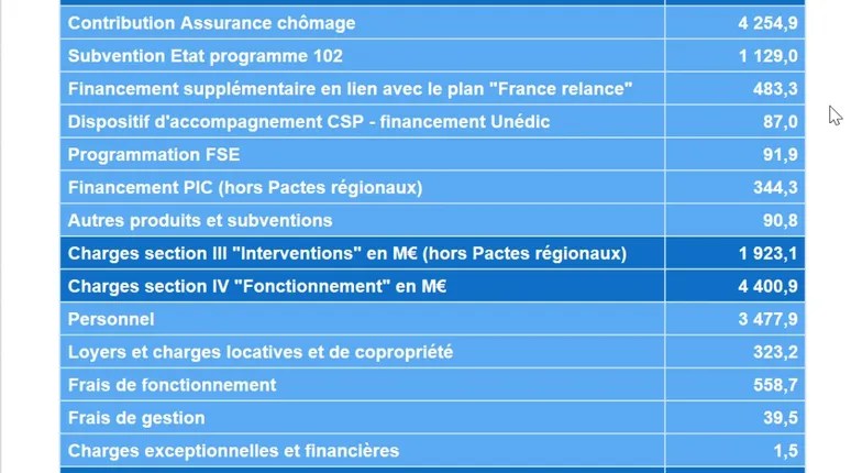 Pôle emploi le budget 2021 approuvé en conseil d’administration,...