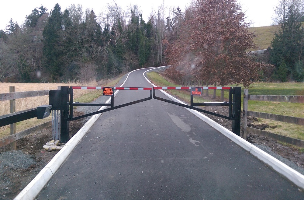 Automated Forestry Double Swing Gate Automated Gates and Equipment