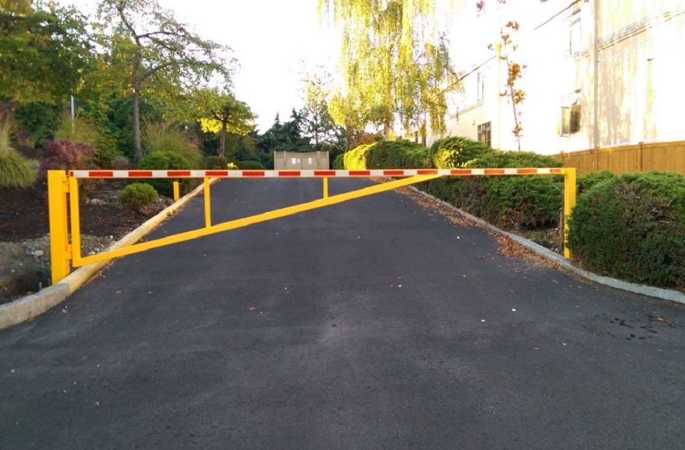 Yellow Forestry Gate Automated Gates and Equipment
