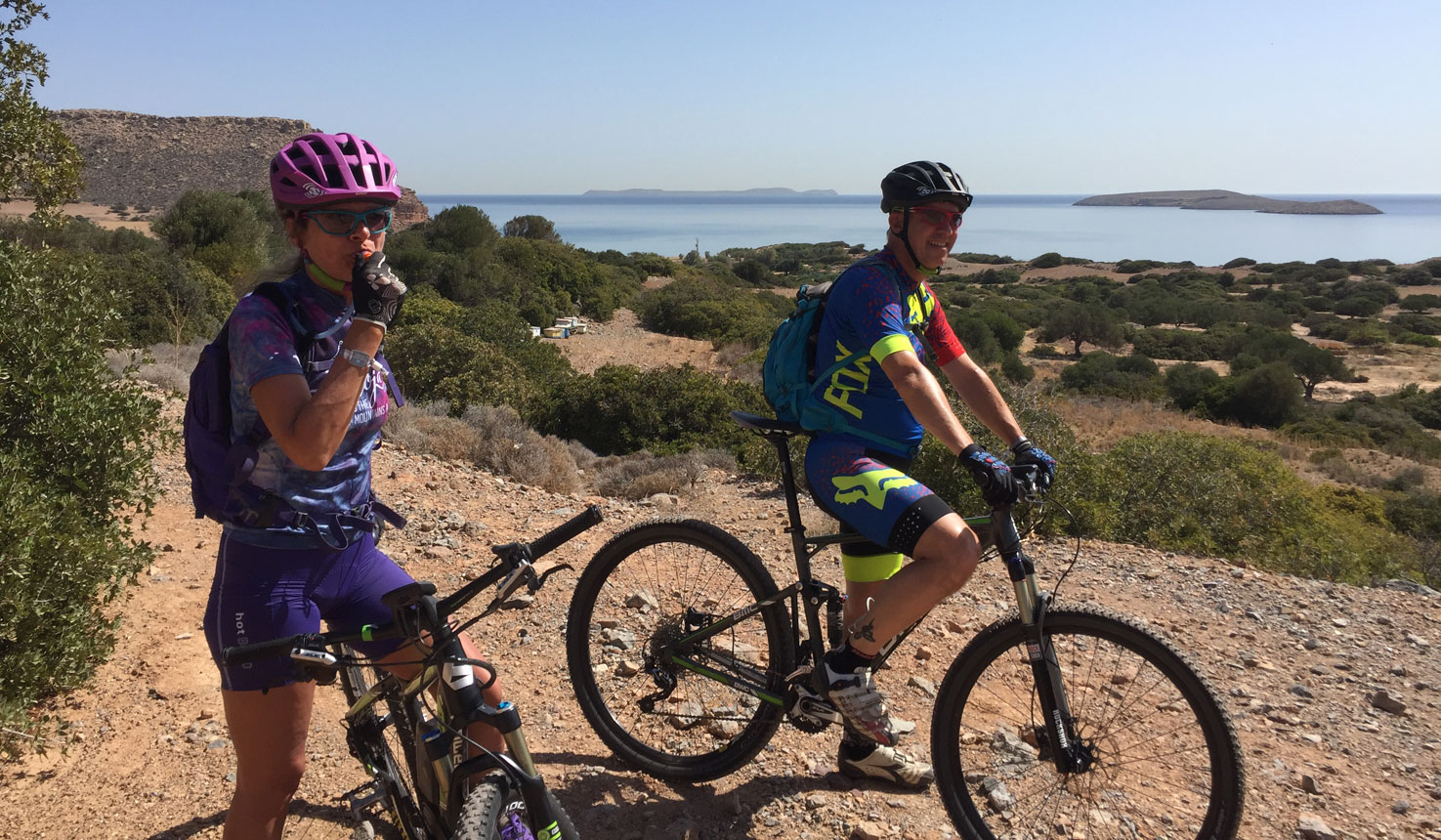 Kreta Griechenland MTB Ferien Bikeurlaub Aegean Trails