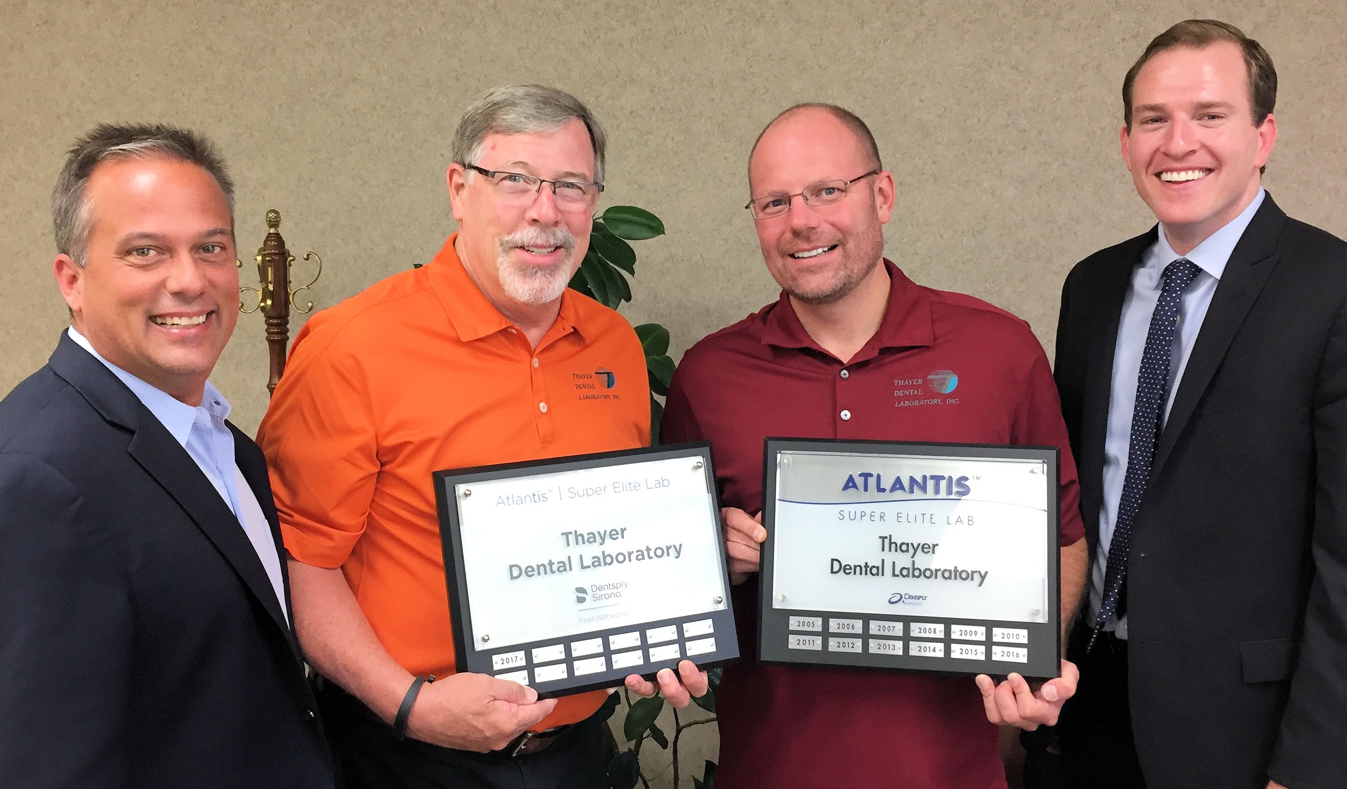 Thayer Dental Laboratory Awarded Atlantis Super Elite Lab Status
