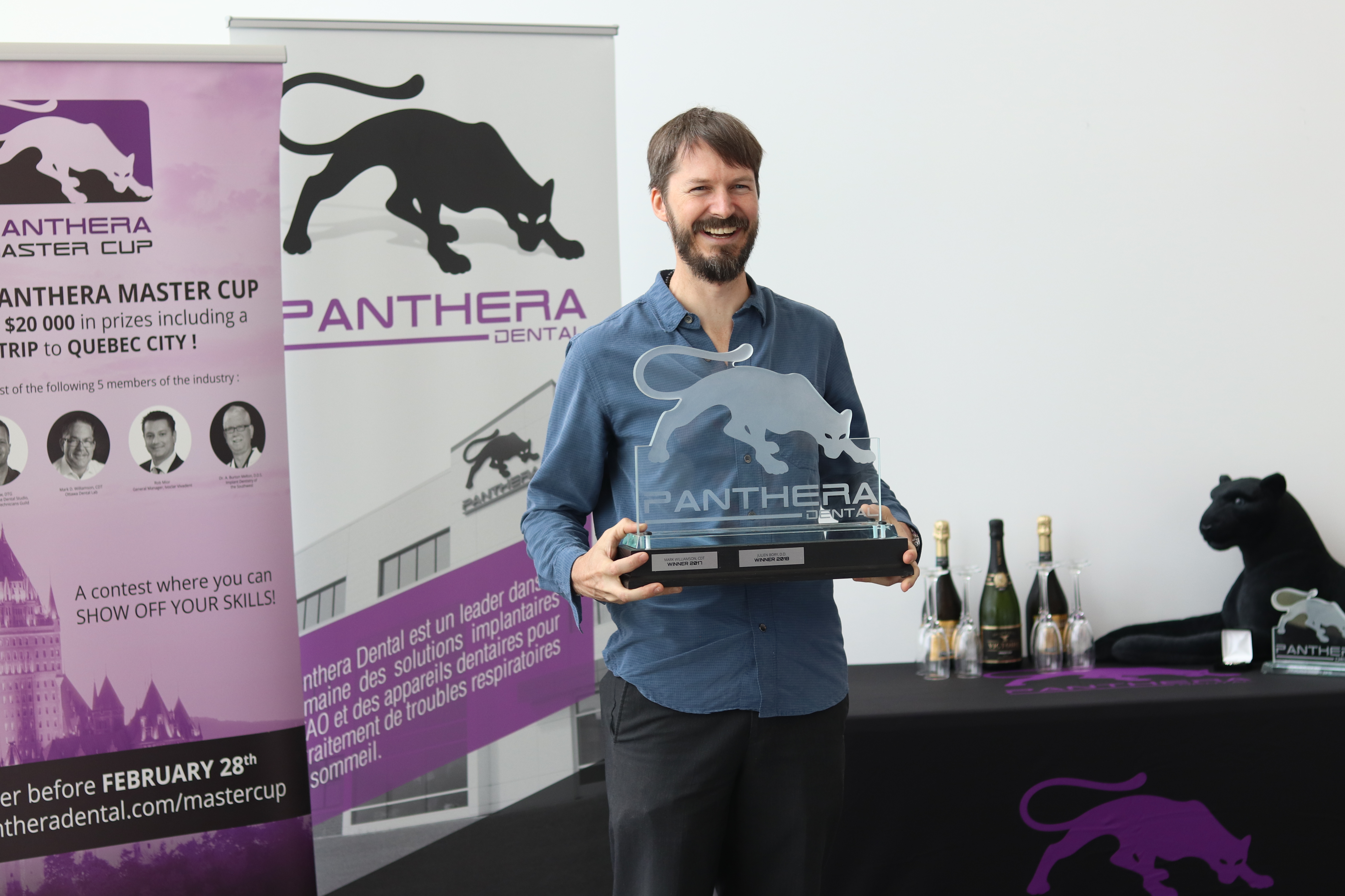 Julien Bory Winner of the 2018 Panthera Master Cup Aegis Dental Network