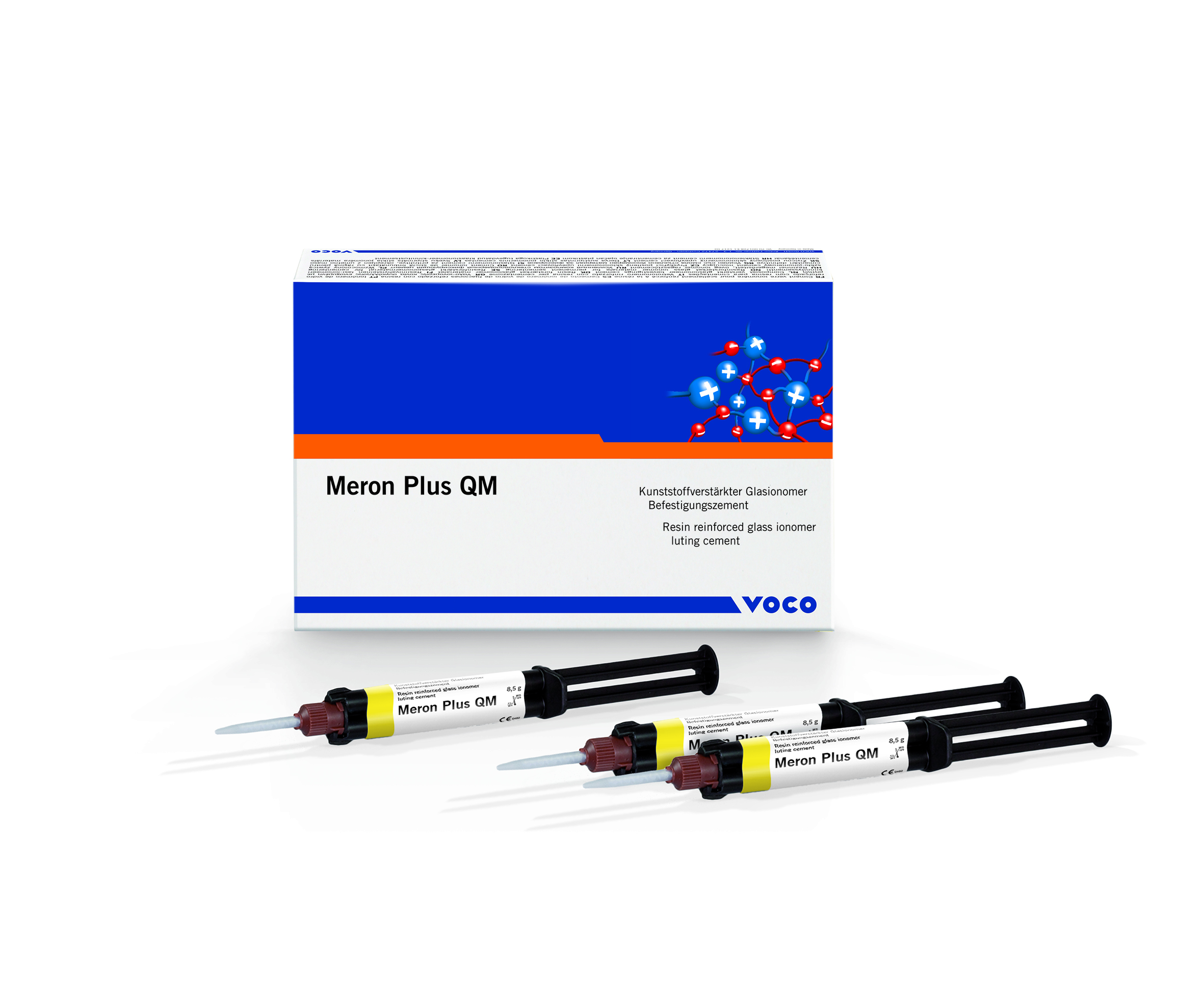 Meron Plus QM ResinModified Glass Ionomer Cement in VOCO’s QuickMix