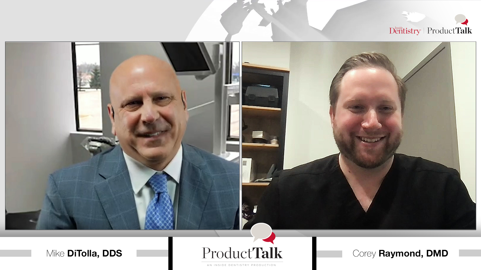 Corey Raymond, DMD Inside Dentistry's Product Talk AEGIS TV