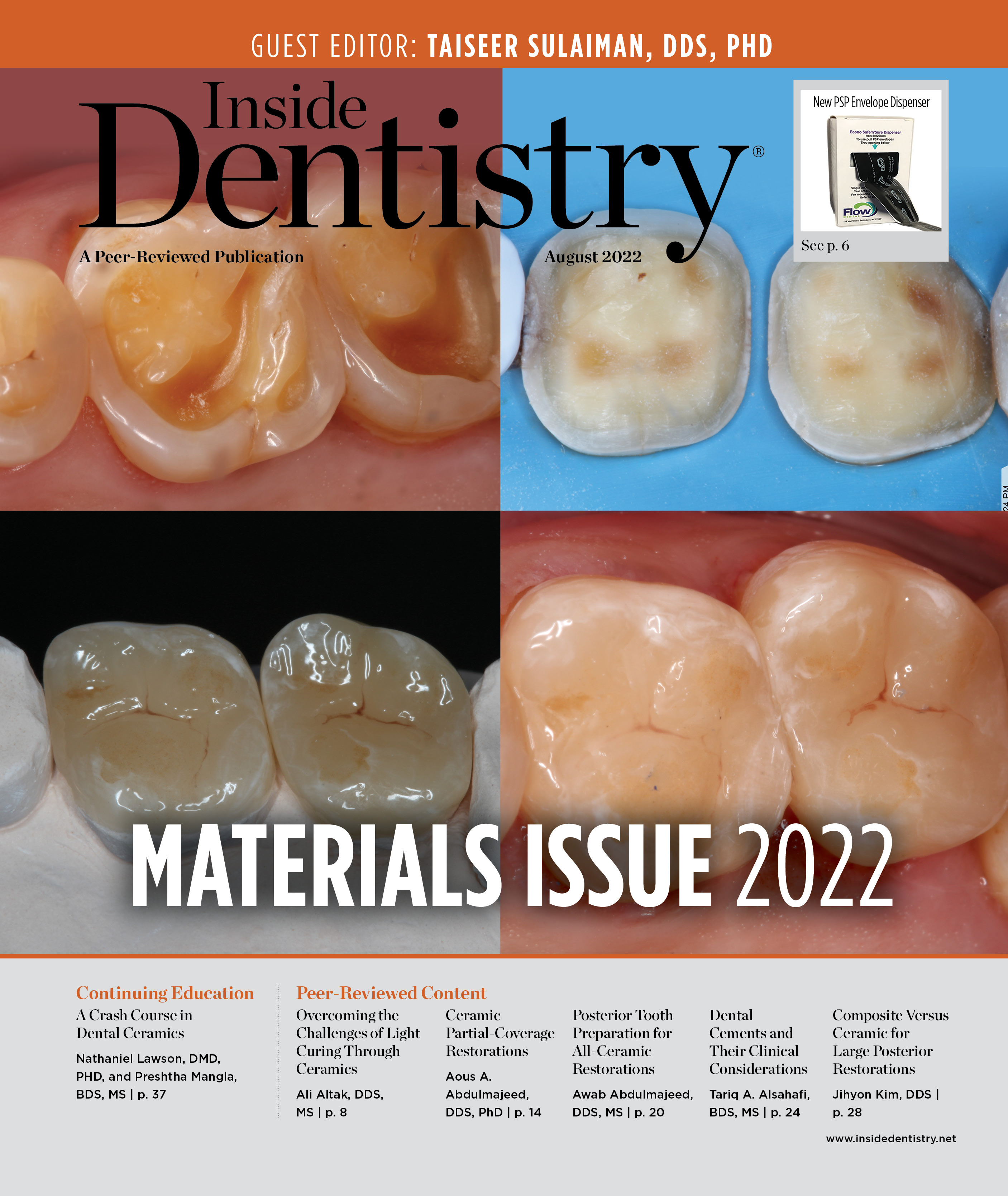 Direct Composite Restorations August 2022 Inside Dentistry