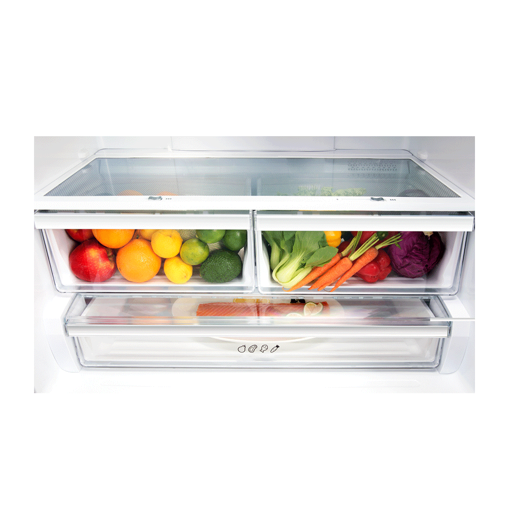 RF208N6ASE Hisense Counter Depth French Door Fridge Aegis Wireless
