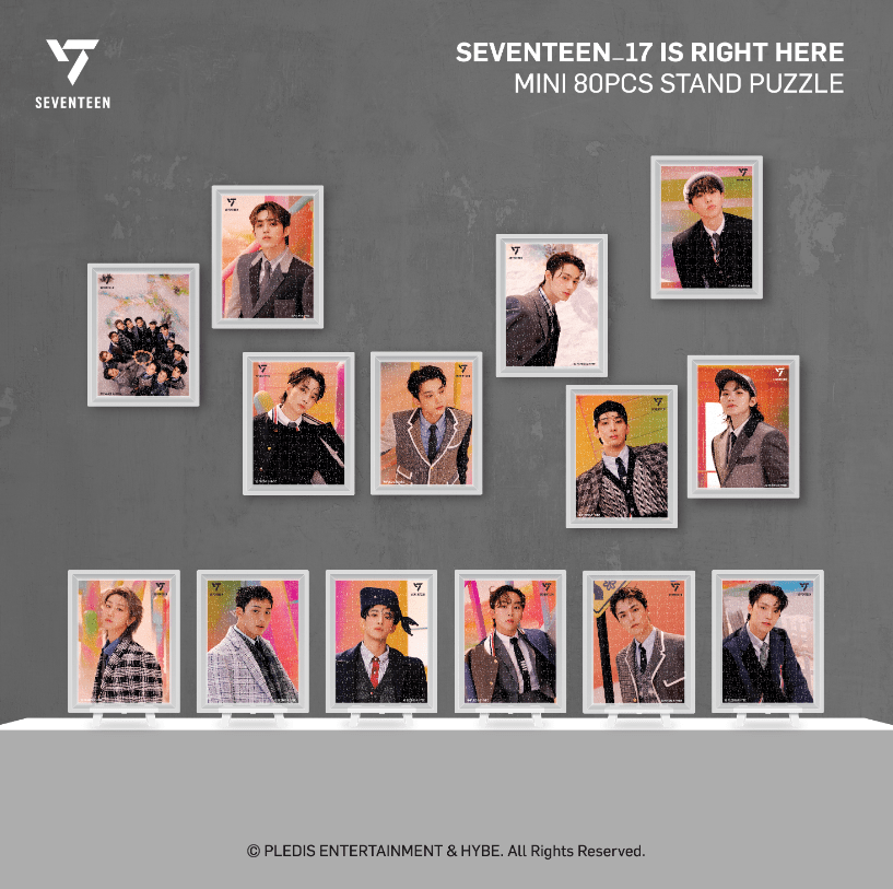 SEVENTEEN PUZZLE & CUBE MD Aegyo Korean Merchandise