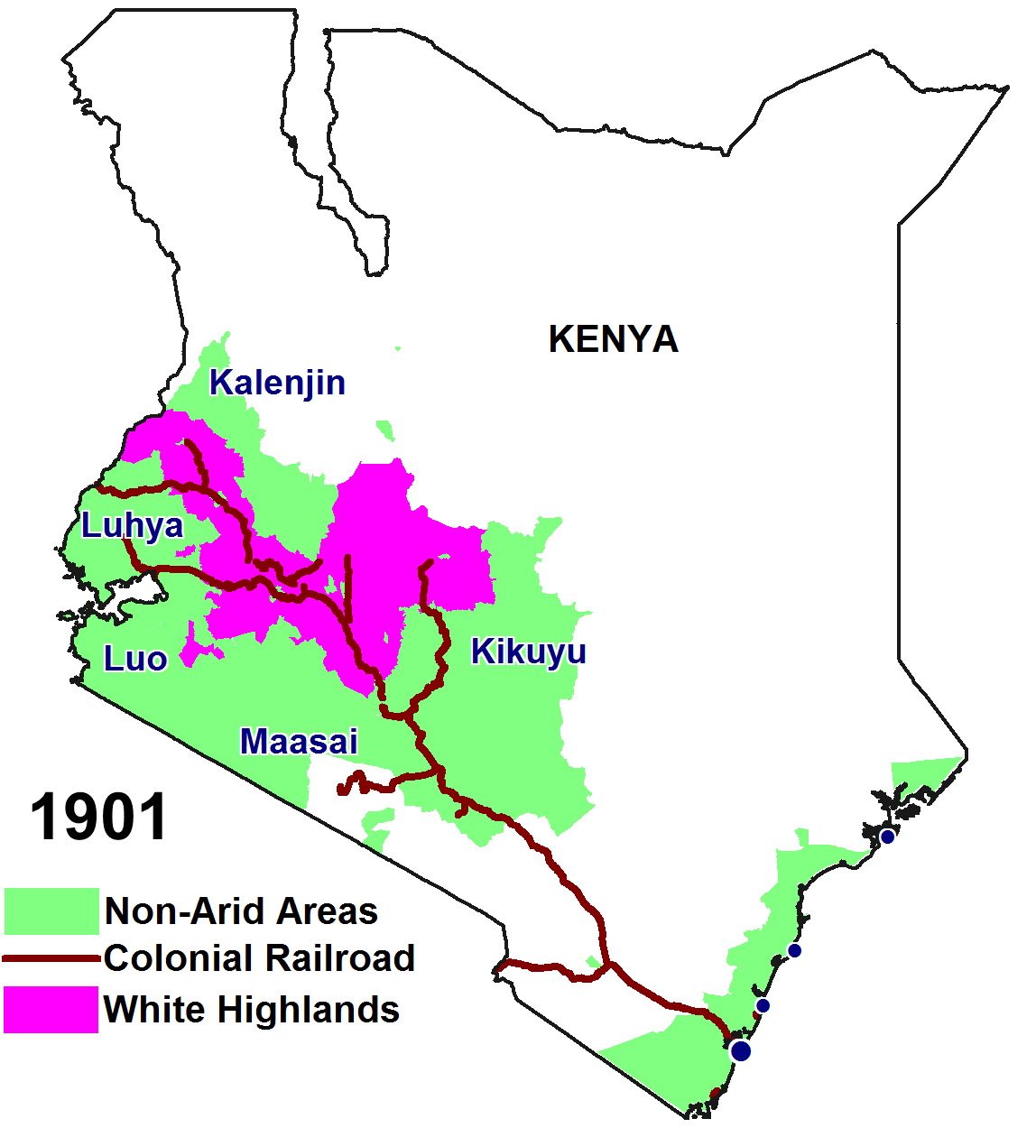 Map of Current Railways in Africa : MapPorn reddit