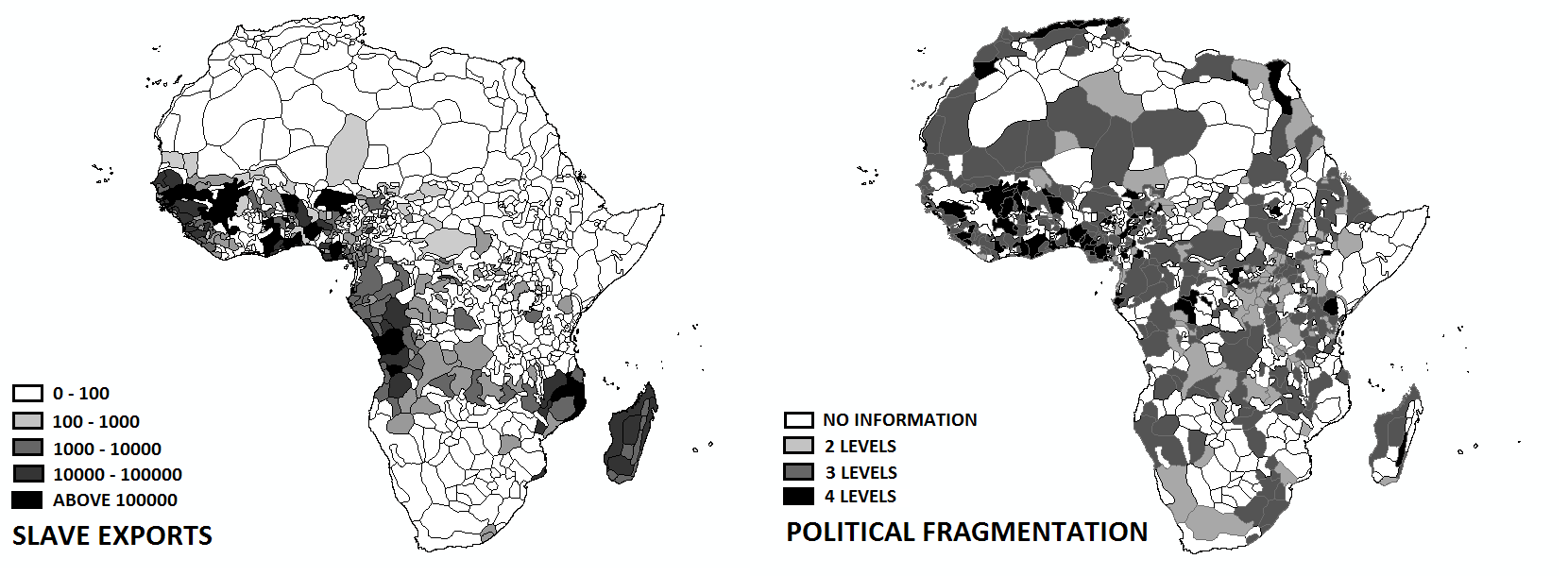 The transAtlantic slave trade and local political fragmentation in Africa African Economic