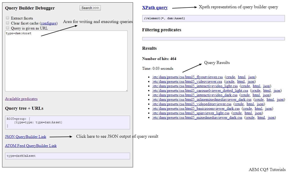 executeaemqueryquery builder AEM CQ5 Tutorials
