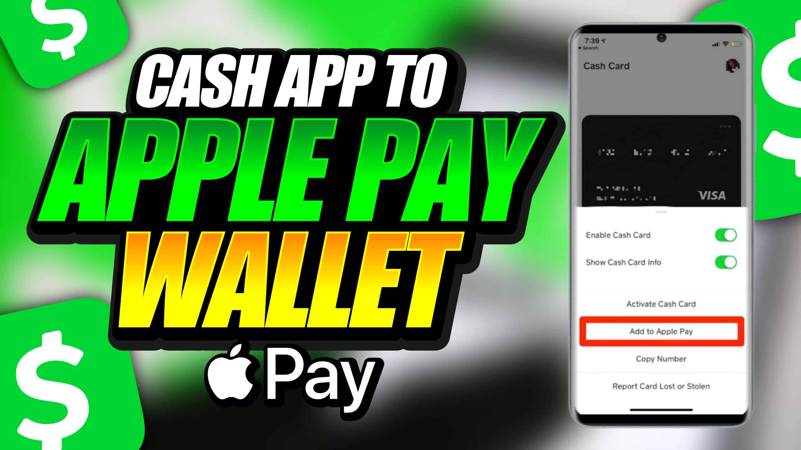 How to Add Cash App to Apple Pay Wallet Connect and Link Card