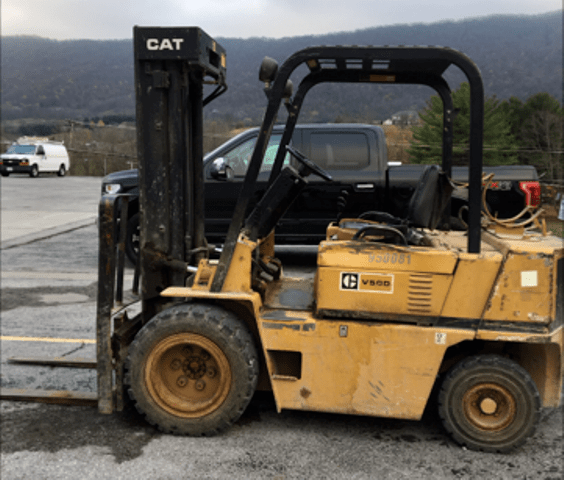 1988 CAT V50D LP Forklift 5000 lb Capacity (950081)