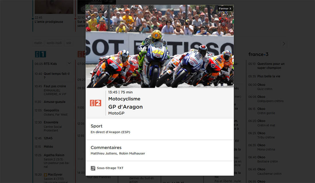 Streaming MotoGP 2020 en direct et gratuitement tutoriel complet