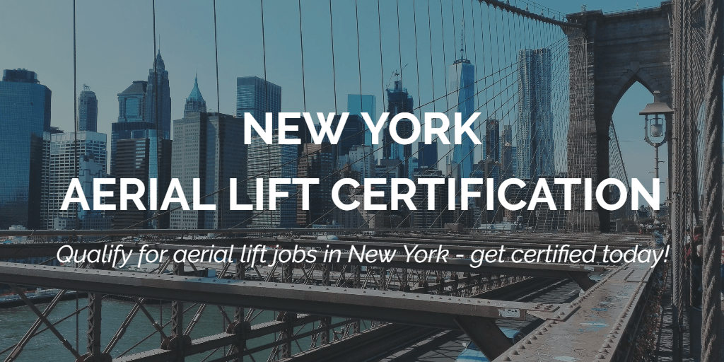 Aerial Lift Certification NYC, Get Training Today With ALC!