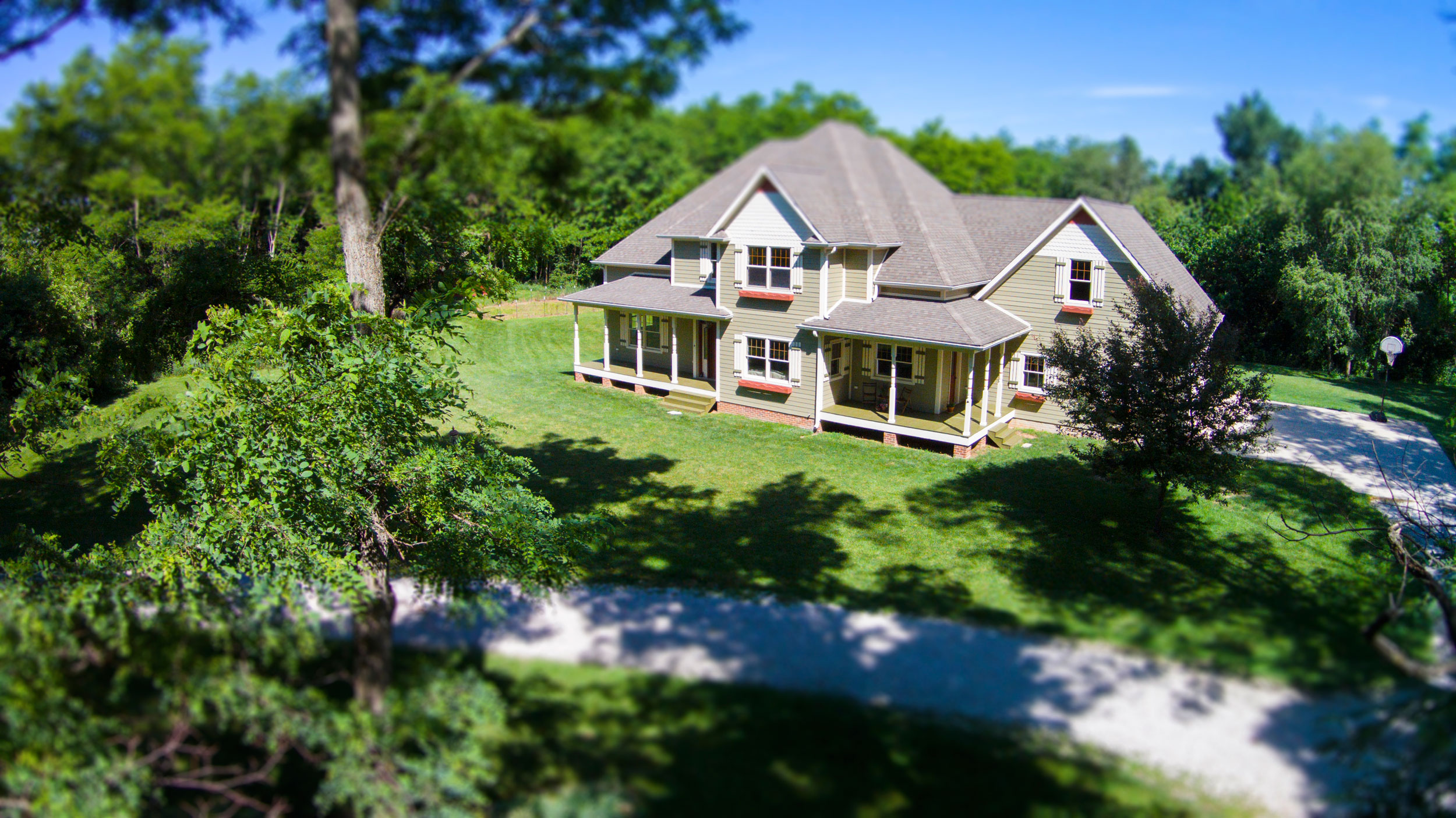 Grange Hall Rd Dunlap Illinois Aerial Photography 3D Virtual Tours