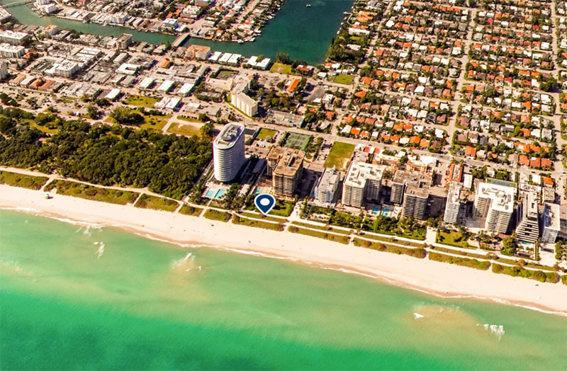 Interactive Aerial Tour Champlain Towers South Condominiums AerialSphere