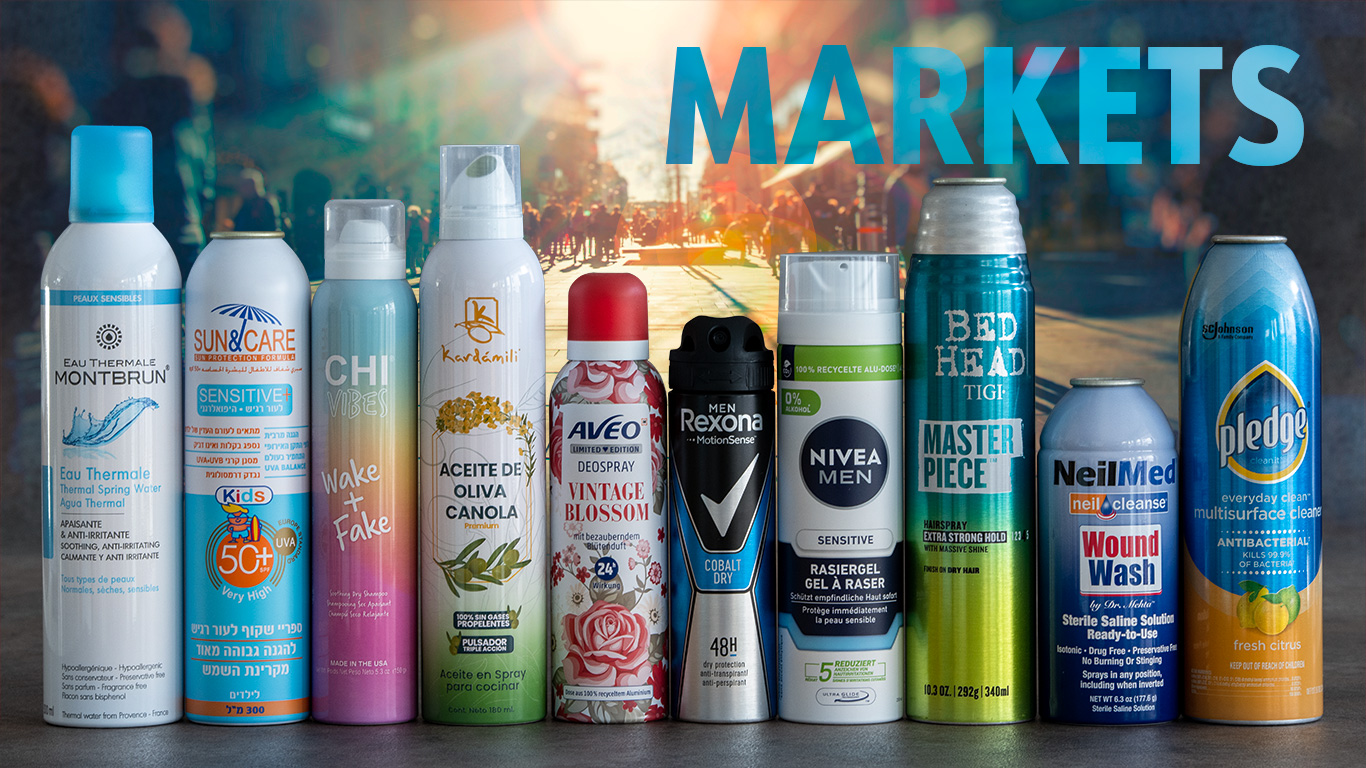 High-grade premium packaging: Aluminium aerosol cans - Aerobal