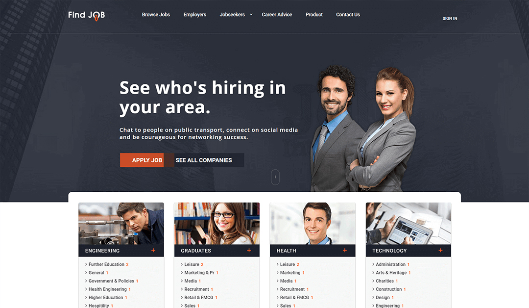 Top 10+ Job Portal site Templates & Live Demo Job Portal site