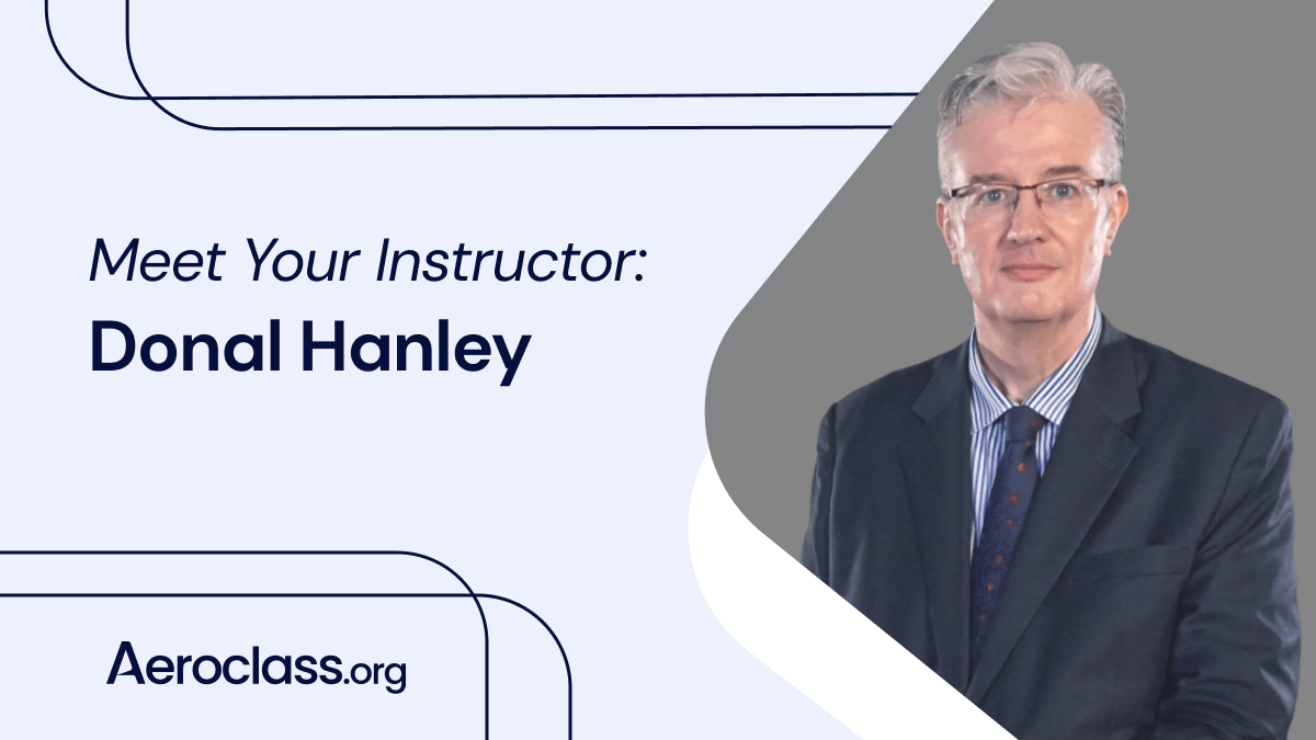 Aeroclass instructor Donal Hanley A career with undercover operations